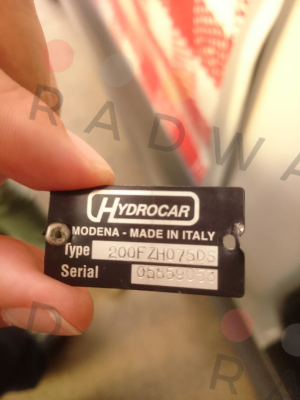 Hydrocar-200FZH075DS price