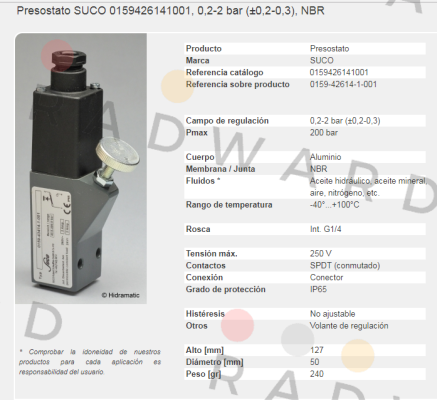 Suco-0159-42614-1-001 price