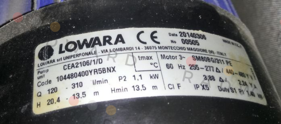 Lowara-CEA2106/1/D price