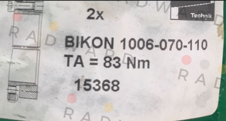 Bikon-1006-070-110 price