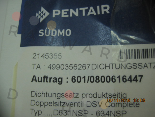 Südmo-2145355 , type D631NSP - 634NSP price