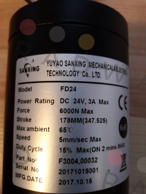 Sanxing-FD24 motor price