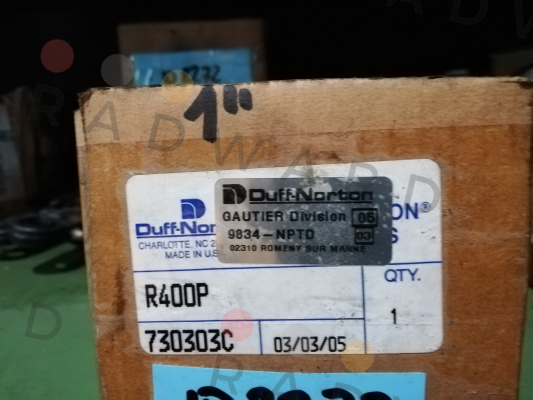 Duff Norton-R400P 730303C price