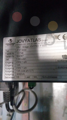 JOVYATLAS-USV JOVYTEC P 3000-5 (Art Nr. 1118051) price