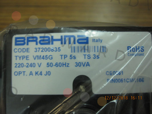 Brahma-VM45G (150190492)  price