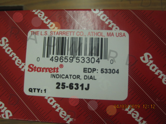 Starrett-25-631J price