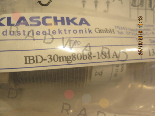 Klaschka-P/N: 131709 Type: IBD-30MG80B8-1S1A price