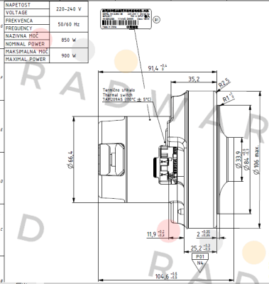 Domel-441.3.302-38 (386786) price