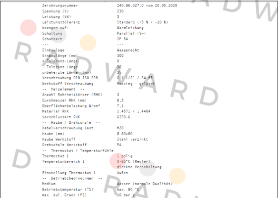 Schniewindt-ERCT/30-3,0-230 price