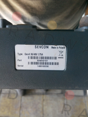 Sevcon-Type: Gen 4 36/48V 275A P/N: 634A42101 price