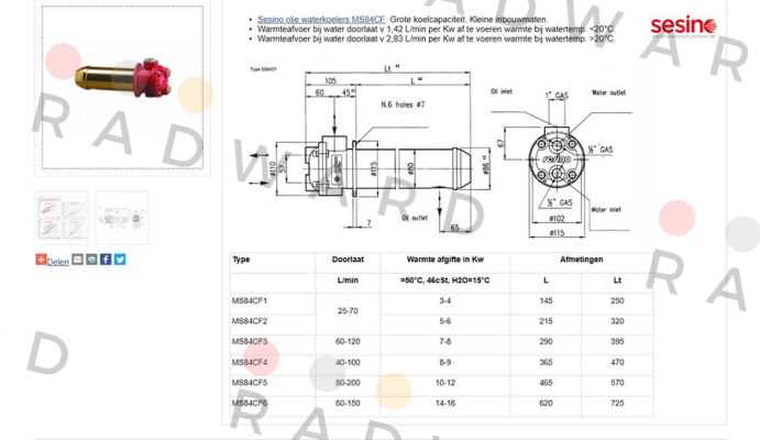 Sesino-MS84CF6 price