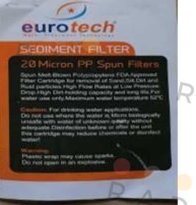 EUROTECH-20 Micron PP price