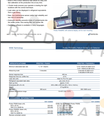 Inficon-E3000 P/N:12215 price