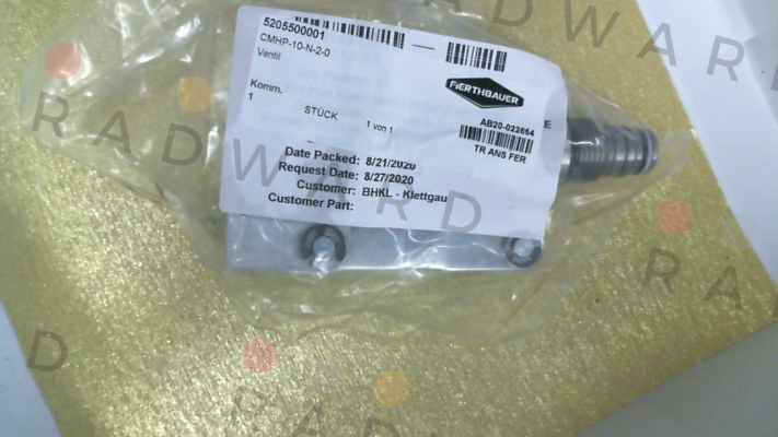 Bucher-5205500001 / CMHP-10-N-2-0 price