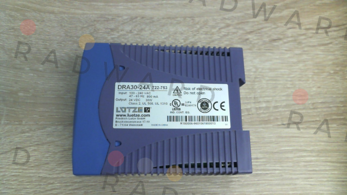 Luetze-P/N: 722753, Type: DRA30-24A price