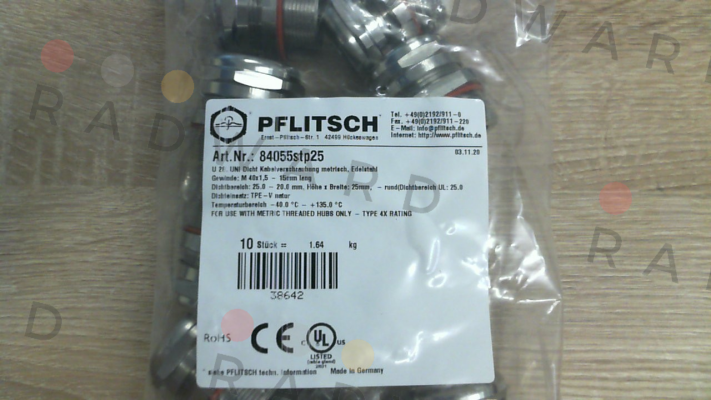 PFLITSCH-84055STP25 price