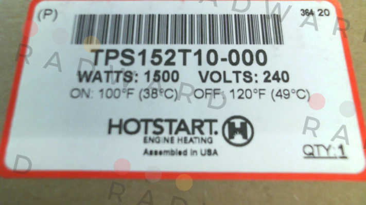 Hotstart-TPS152T10-000 price