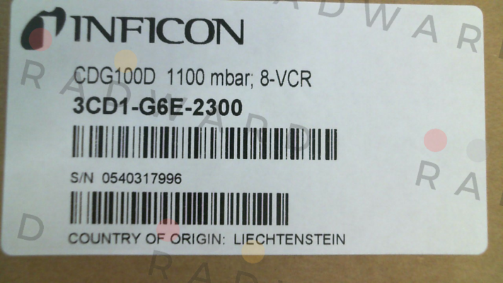 Inficon-CDG100D, Nr. 3CD1-G6E-2300 price