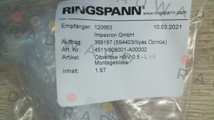 Ringspann-4511-308001-A00002 price