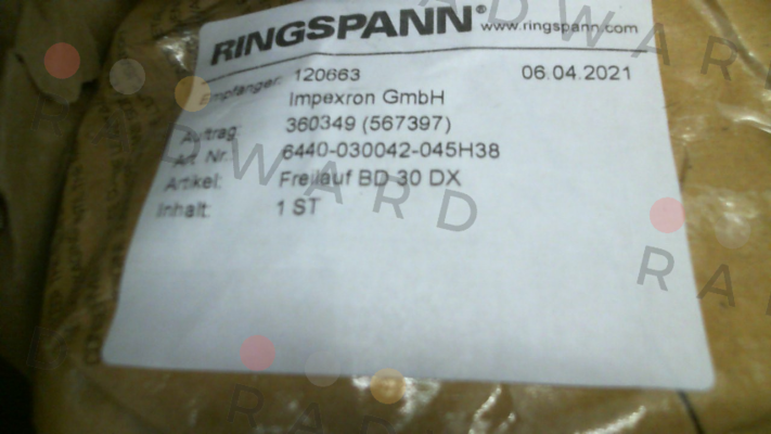 Ringspann-6440-030042-045H38 price