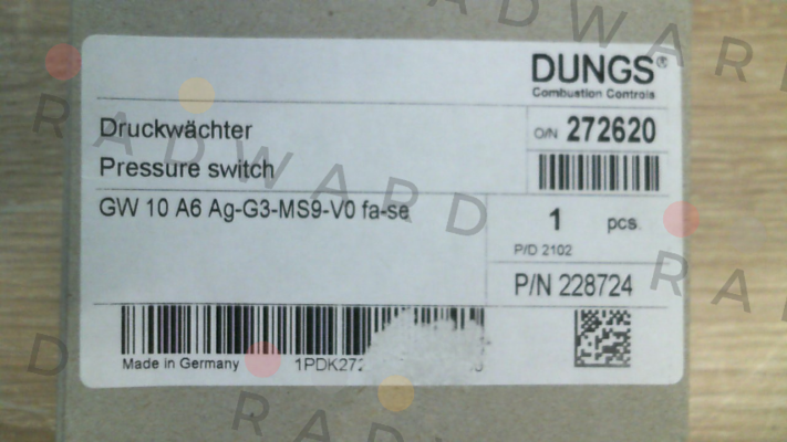 Dungs-228 724 / GW 10 A6 Ag-G3-MS9-V0 fa-se price