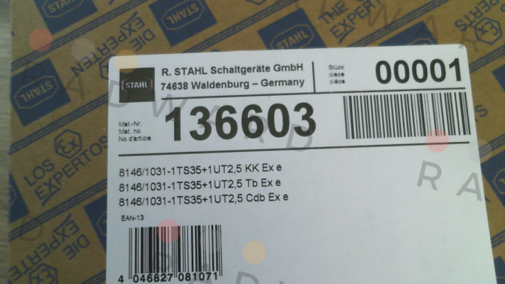 Stahl-8146/1031, 136603 price