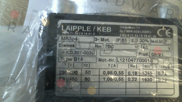 LAIPPLE KEB-Q63L/4A (M63p4) price