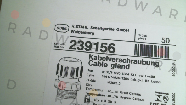 Stahl-239156, 8161/7-M20-1304 price