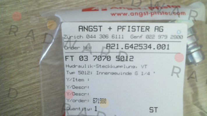 Angst-Pfister-0370705012 price