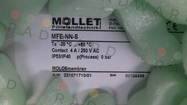 Mollet-MFE-NN-S price