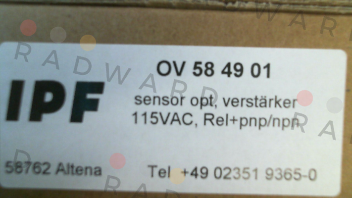 IPF Electronic-OV58A854 price