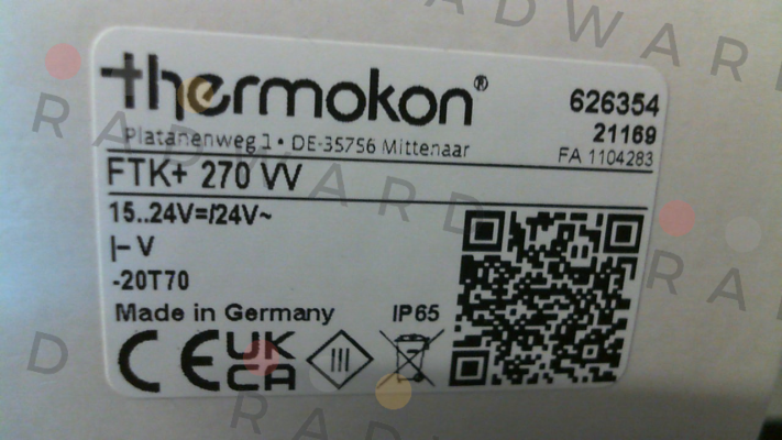 Thermokon-626354 (FTK+ 270 VV) price