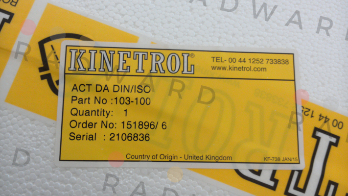 Kinetrol-103-100 price