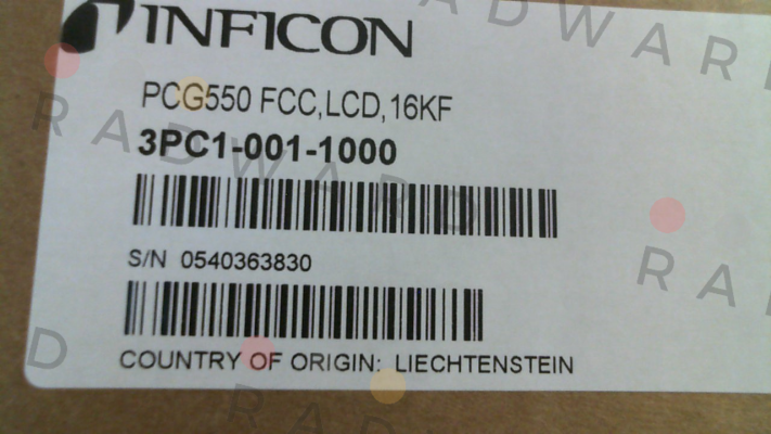 Inficon-3PC1-001-1000 	PCG550 FCC,LCD,16KF price