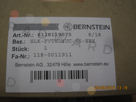 Bernstein-P/N: 6118119075 Type: SLK-FVTU24UC-55-ERX price