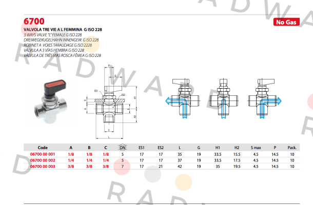 Aignep-6700.00.001 1/8   price