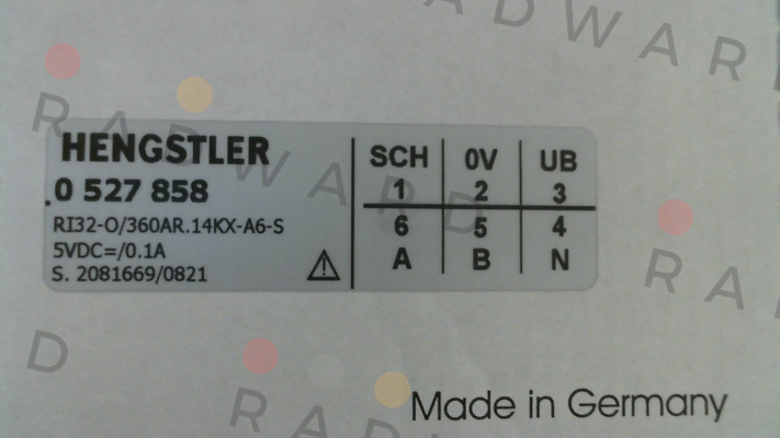 Hengstler-p/n: 0527858, Type: RI32-O/  360AR.14KX-A6-S price