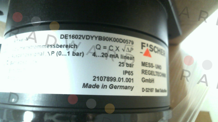 Fischer-DE1602VDYYB90K00D0579 price