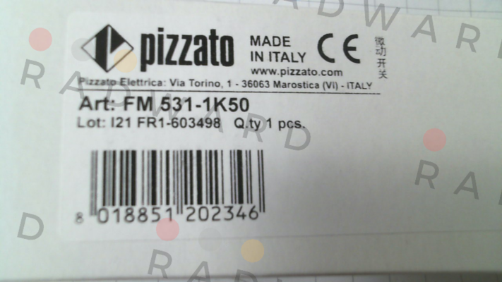 Pizzato Elettrica-FM 531-1K50 price