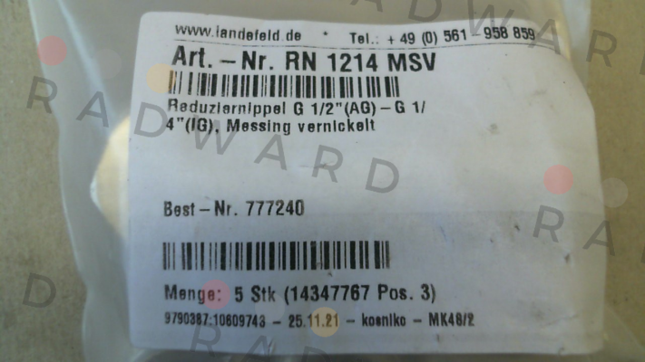 Landefeld-RN 1214 MSV price