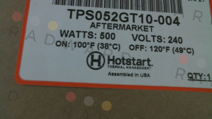 Hotstart-TPS052GT10-004 price