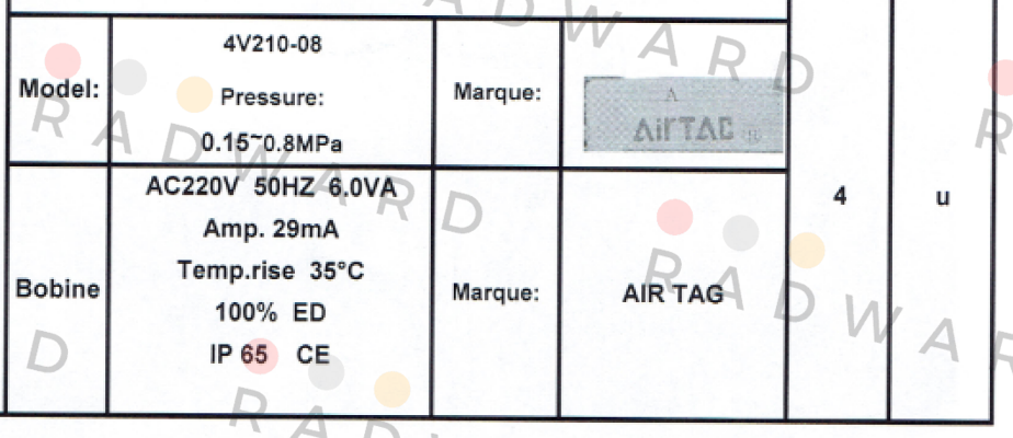 Airtac-4V21008A price