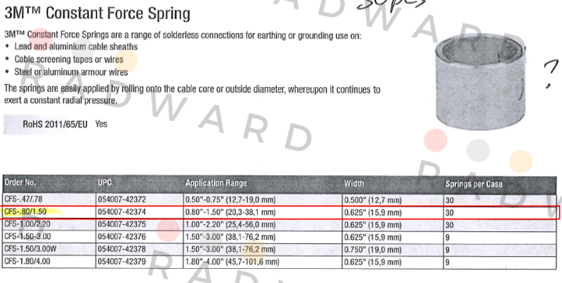 3M-CFS-.80/1.50 price