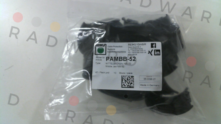 REIKU-PAMBB-52 (pack x10) price