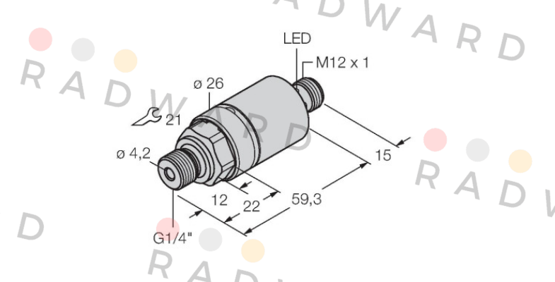 Turck-PC001V-204-2UPN8X-H1141 price