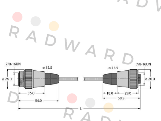 Turck-RSV-RKV-FBY49OG-60M/5D price