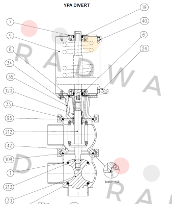 Bardiani Valvole-Pos. No. 213 For YPA 50 Divert  price