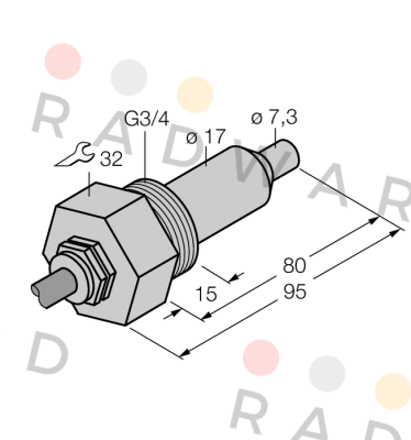 Turck-FCS-G3/4A4-NAEX/L080/D100/D093 price