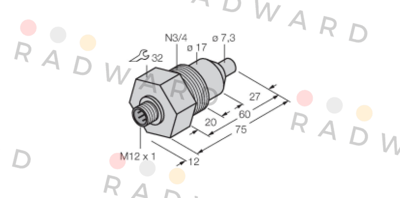 Turck-FCS-N3/4A4-NA-H1141/L060 price