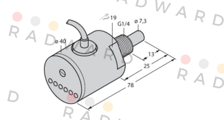 Turck-FCS-G1/4A4-ARX/D518 0,3M price